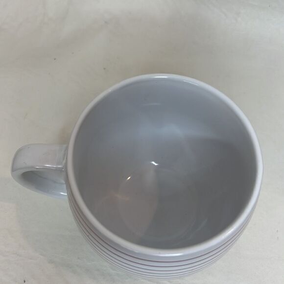 Modern Gourmet Foods Coffee Cup Let’s Be Jolly Christmas Red White 20 Ounces - Picture 3 of 6